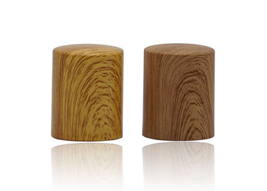 De houten Kroonkurken van het het Aluminiumparfum van de Korreldruk In Gemeenschappelijke Grootte voor Parfumpompen