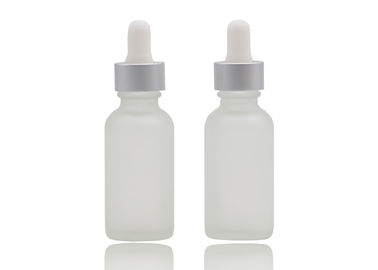 De berijpte Transparante Flessen 30ml, de Kosmetische Flessen van het Etherische oliedruppelbuisje van het Glasdruppelbuisje