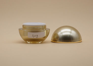 Sferische Kosmetische Beschikbare OEM van het de Kleurenvolume 30g 50g van Roomcontainers Gouden