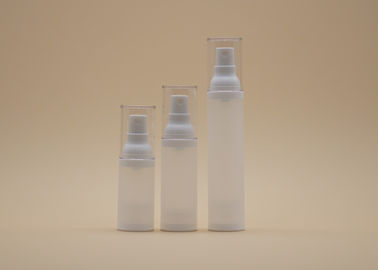 De berijpte Slanke Kosmetische van de de Pomp Gemakkelijke Nieuwe vulling van de Flessen Witte Nevel Stabiele Prestaties Zonder lucht