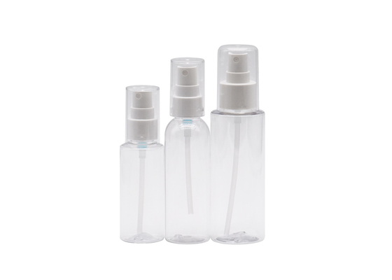 PE van 60ml 50ml Plastic Fijne Misty Spray Bottle Kosmetische Ronde Nevelfles
