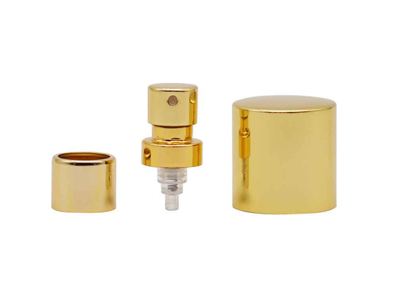 De lichte Gouden van het de Pomp Kosmetische Aluminium van de Golfplaatspuitbus Spuitbus van de het Parfummist voor Flessen