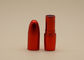 De kosmetische Verpakkende Lippenpommadebuizen berijpten Rode 4.5g met de Certificatie van ISO 9001