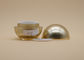 Gouden Kosmetische van de de Vormdouane van de Roomkruik Sferische het Embleemdruk voor Persoonlijke verzorging