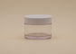 30ml het cilindrische Ronde Opalen Kosmetische Witte PETG Duidelijke Lichaam van Roomcontainers met Deksel
