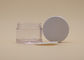 30ml het cilindrische Ronde Opalen Kosmetische Witte PETG Duidelijke Lichaam van Roomcontainers met Deksel
