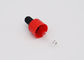 18mm de Plastic van de de Sluitingssteen van Pipetdruppelbuisjes Rode Zwarte Speen voor Etherische olie