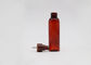 50ml lege Kosmetische de Nevelfles van de Cilinder Plastic Duidelijke Donkerrode Fijne Mist