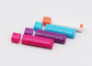 Container van de de Buis4.5g Lage Moq Plastic Geurbestrijdende Stok van de diverse Kleuren de Vlokkige Ovale Lippenpommade