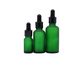 Berijpt Groen van het het Glasdruppelbuisje van de Etherische oliefles 30ml 50ml de Flessenpakket