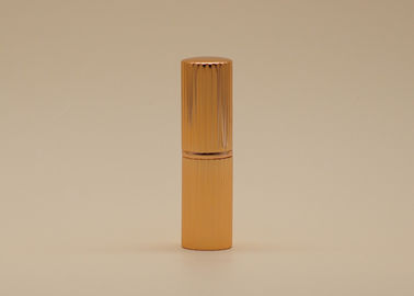 Geweven Lippenpommadebuizen, de Glanzende Gouden Lege Buis van de Aluminiumlippenstift