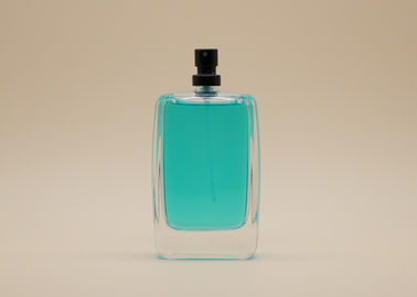 Fles van de rechthoek de Kosmetische Nevel met het Parfumspuitbus van de Steen Zwarte Golfplaat