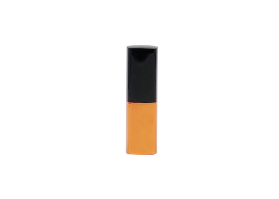 3.5g vierkante Buitensporige Oranje de Buismassa van de Lippenpommadecontainer