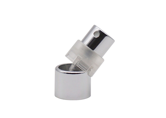 De zilveren Spuitbus van het het Aluminiumparfum van Crimpless Fea13mm