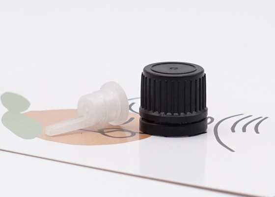 Stamper Duidelijke Plastic Schroefdeksels 20mm met Tussenvoegsel voor Glasflessen