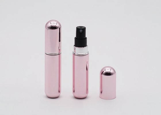 Glanzend van de het Meetapparaatverstuiver van het Kleuren5ml Parfum de Flessenaluminium Mini Spray