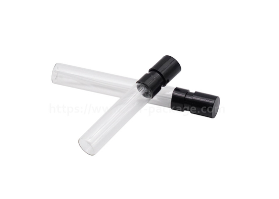 Mini Glass Perfume Tester Bottle met de Plastic Verstuiver van de Nevelpomp 3ml