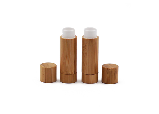 De Buisbamboe Behandelde Lippenstift 3.5g van de douane Lege Kosmetische Lippenpommade