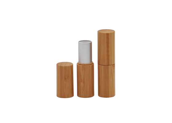 De Buisbamboe Behandelde Lippenstift 3.5g van de douane Lege Kosmetische Lippenpommade