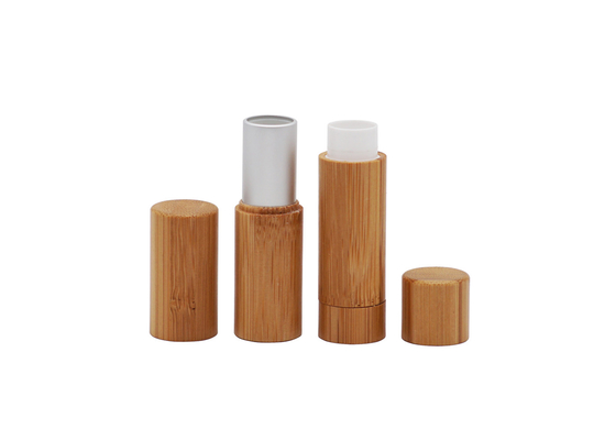 De Buisbamboe Behandelde Lippenstift 3.5g van de douane Lege Kosmetische Lippenpommade