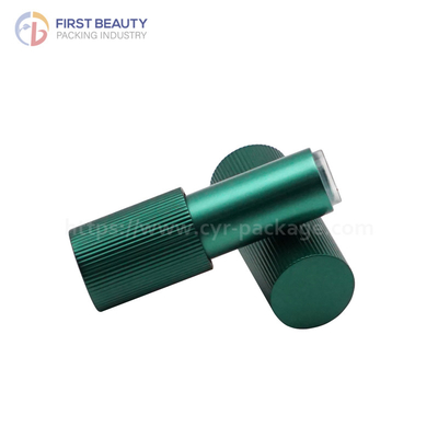 Magnet Type Lipstick Tube Leeg Aluminium Mat Groen 3.8g