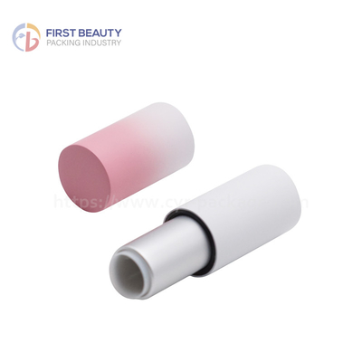Magnetische stijl ronde lippenstift buis 3.8g met aangepaste kleur cosmetische mockup