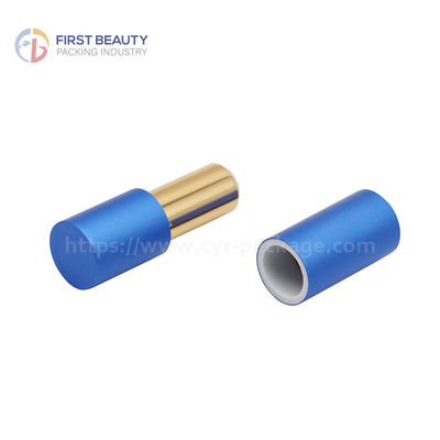Glamoureuze 3,8 gram magnetische lippenstiftbuis met een levendig gespoten oppervlak