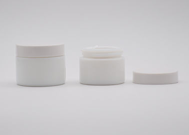 Compacte Witte Lege Roomkruiken met Deksels voor Schoonheidsmiddelen 15g 30g 50g 100g
