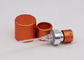 SGS FEA15 Oranje het Parfumspuitbus van het Aluminiumaërosol met Kraag