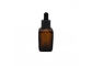 Glas Amber Glass Essential Oil Bottle van het latex het Rubber30ml Druppelbuisje