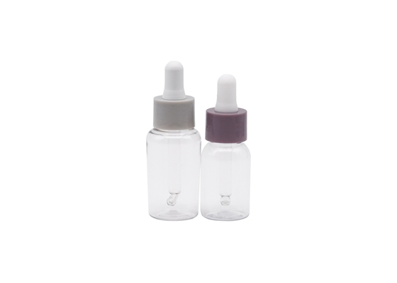 van het de Cilinder de Plastic Kosmetische Druppelbuisje van 20ml 30ml 50ml Fles Grey Personal Care