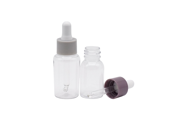 van het de Cilinder de Plastic Kosmetische Druppelbuisje van 20ml 30ml 50ml Fles Grey Personal Care