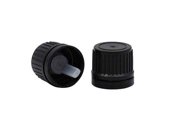 18 mm 20 mm Zwart Plastic Tamper Proof Schroef Kap Voor Flessen