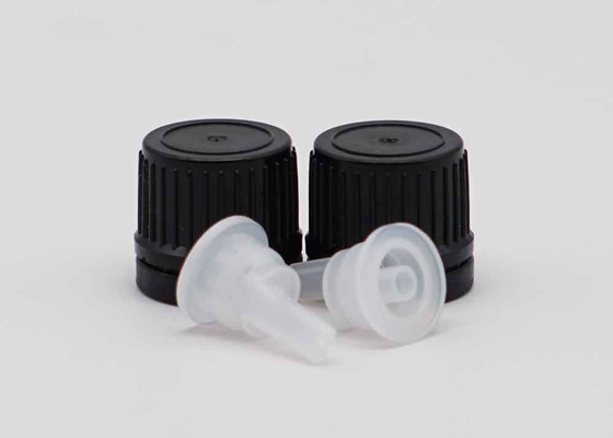 18 mm 20 mm Zwart Plastic Tamper Proof Schroef Kap Voor Flessen