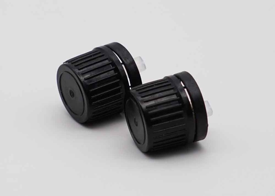 18 mm 20 mm Zwart Plastic Tamper Proof Schroef Kap Voor Flessen