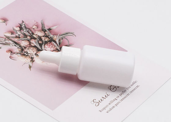 Wit van de het Druppelbuisjefles 15ml van het Cilinderglas Leeg de Etherische olieschoonheidsmiddel