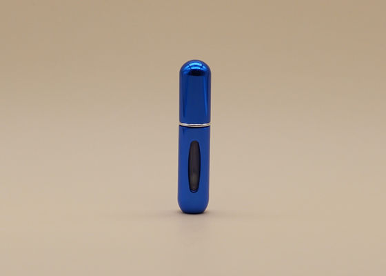 Flessen 5ml van de koningsblauwen de Navulbare Plastic Nevel voor Vloeibare Kosmetische Verpakking